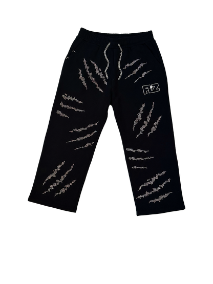 FINAL ZONE RISING STARS BLACK SWEATPANT